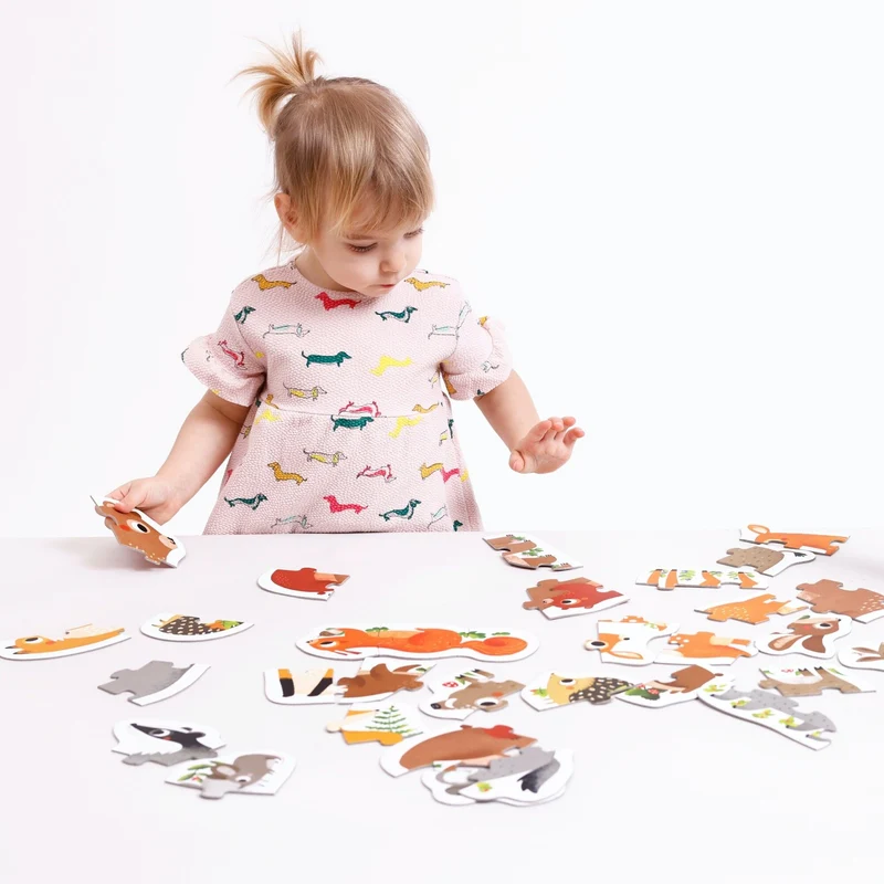 Puzzle animaux de la forêt 2 ans +