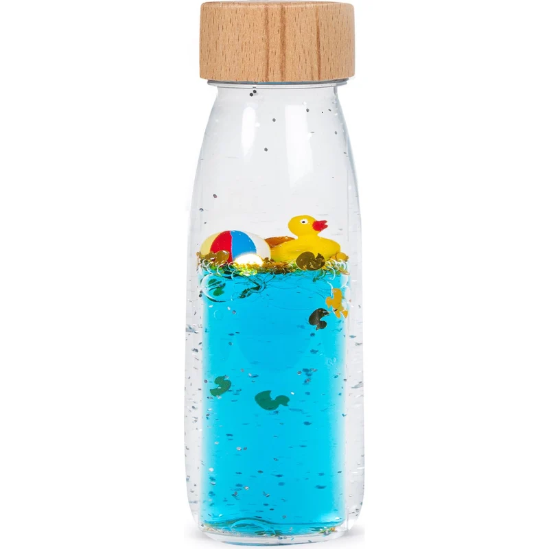 Bouteille sensorielle canard - petit boum