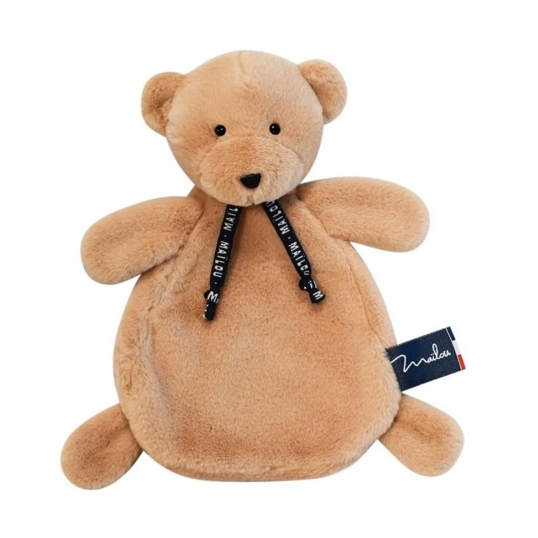 Doudou ours dorlotin beige