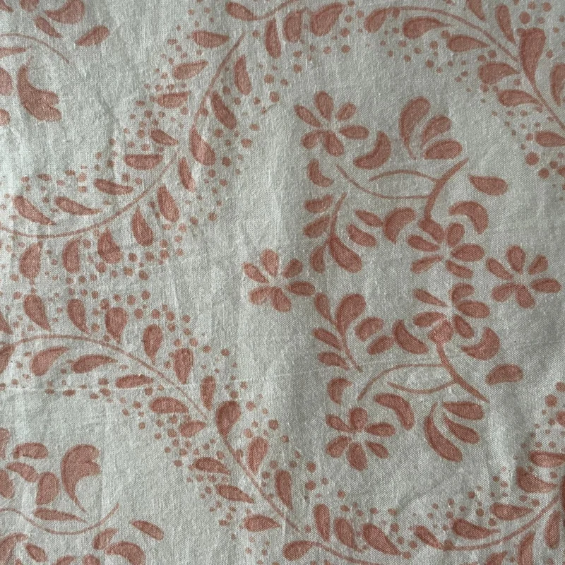 Poncho de bain bohème rose et blanc 2-3 ans