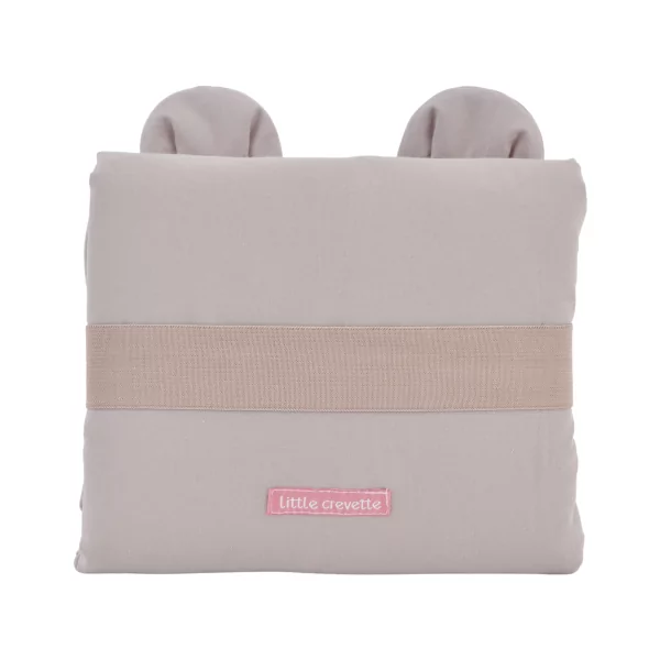 Tapis à langer nomade ourson Lilas