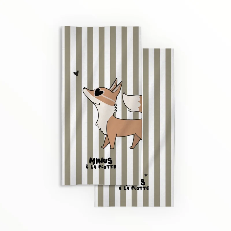 Serviette de plage | Renard