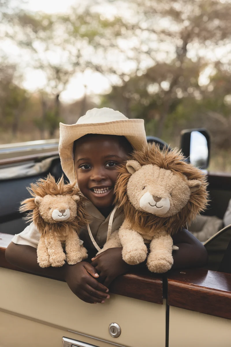 Peluche lion 17cm | Safari Friends
