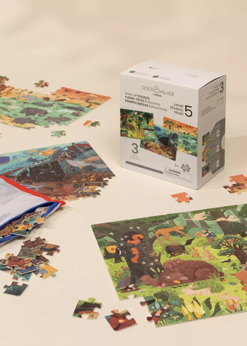 Level Up Puzzles Level 5 - Amazing Adventure (3 puzzles)