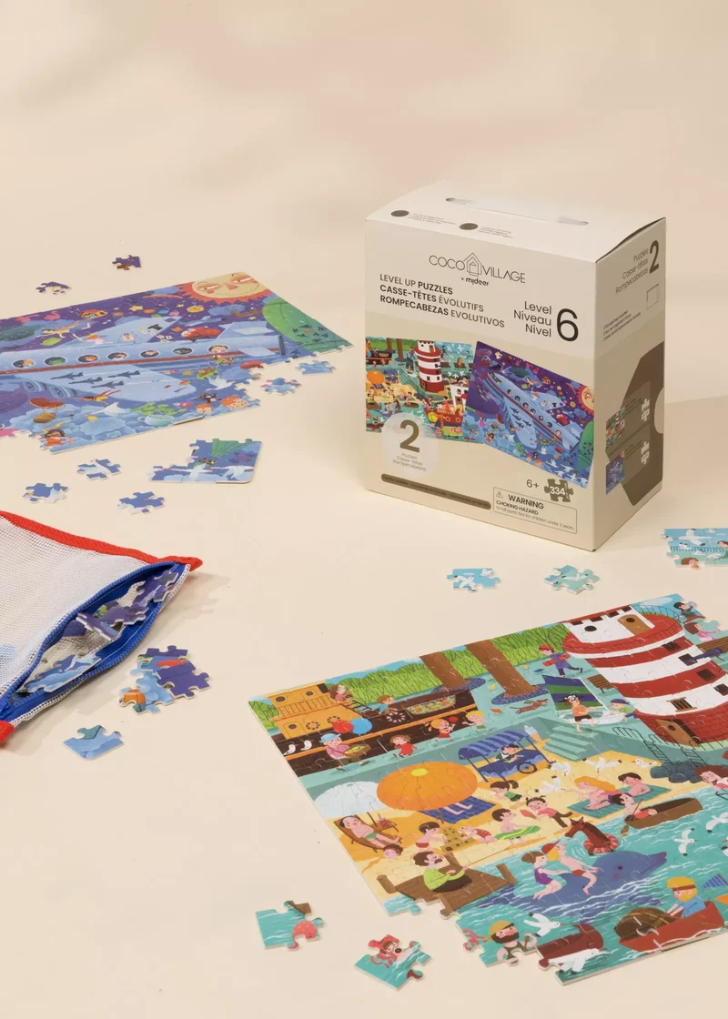 Level Up Puzzles Level 6 - Family Holiday (2 puzzles)