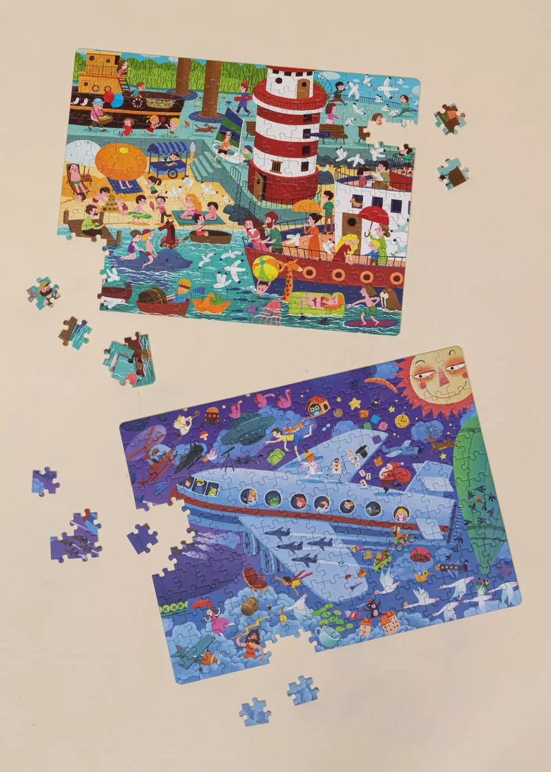 Level Up Puzzles Level 6 - Family Holiday (2 puzzles)