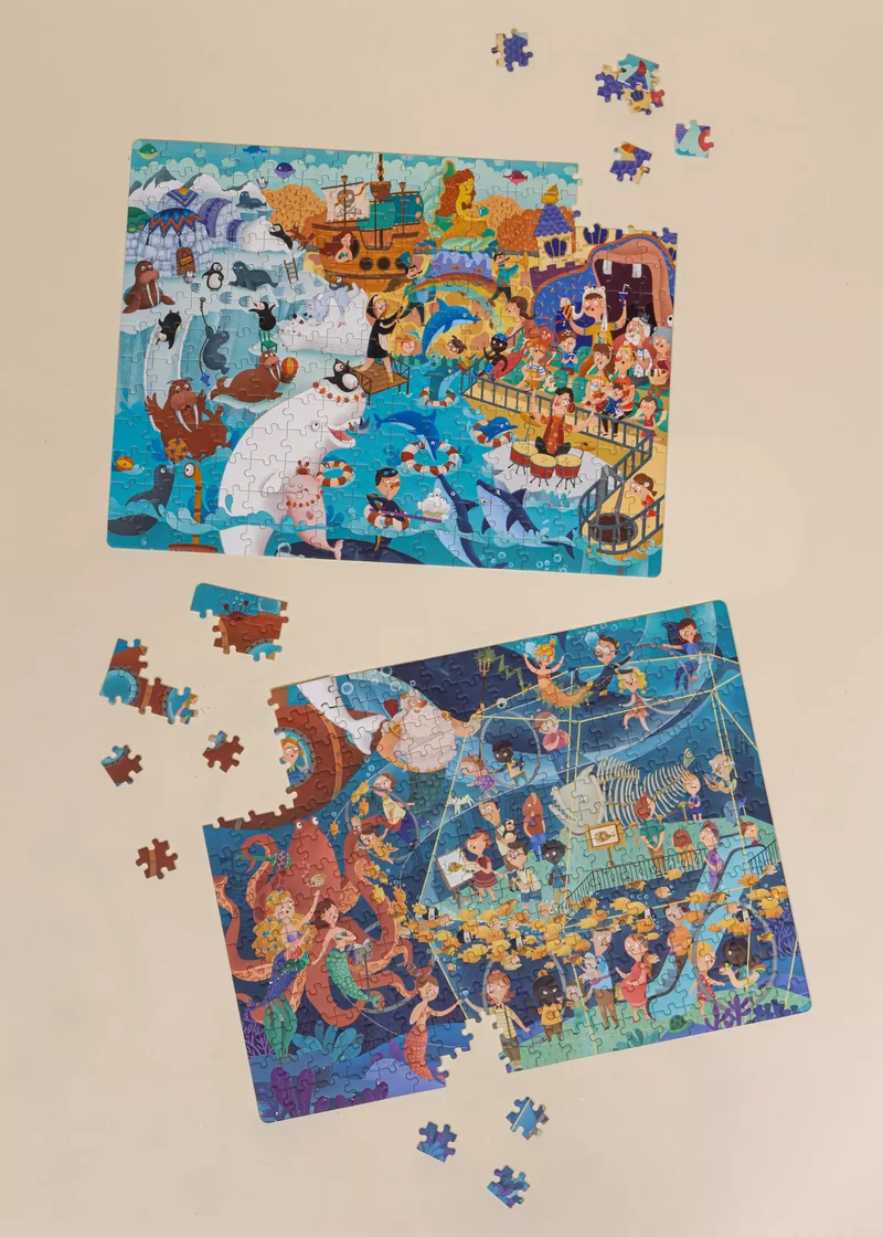Level Up Puzzles Level 7 - Ocean Rhythms