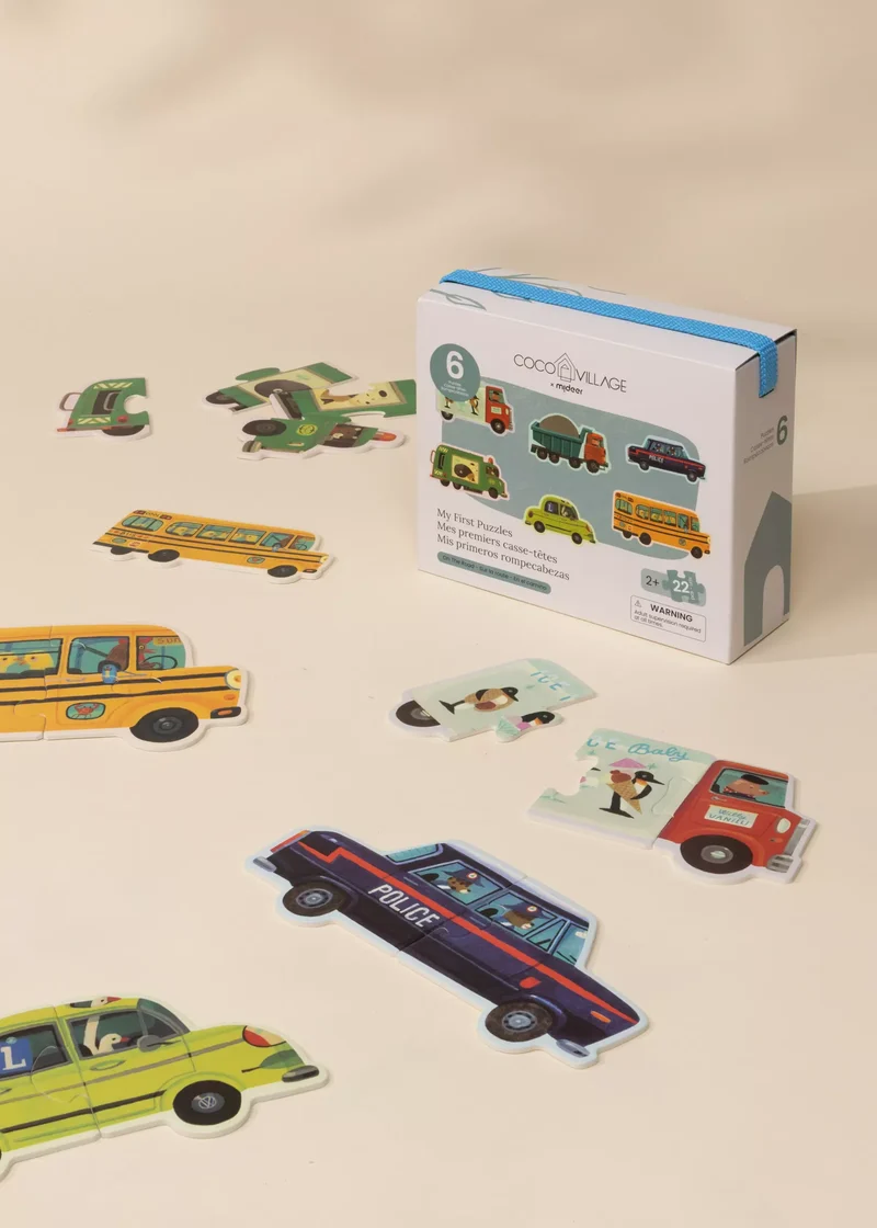 My first Puzzles - On the Road (6 puzzles)