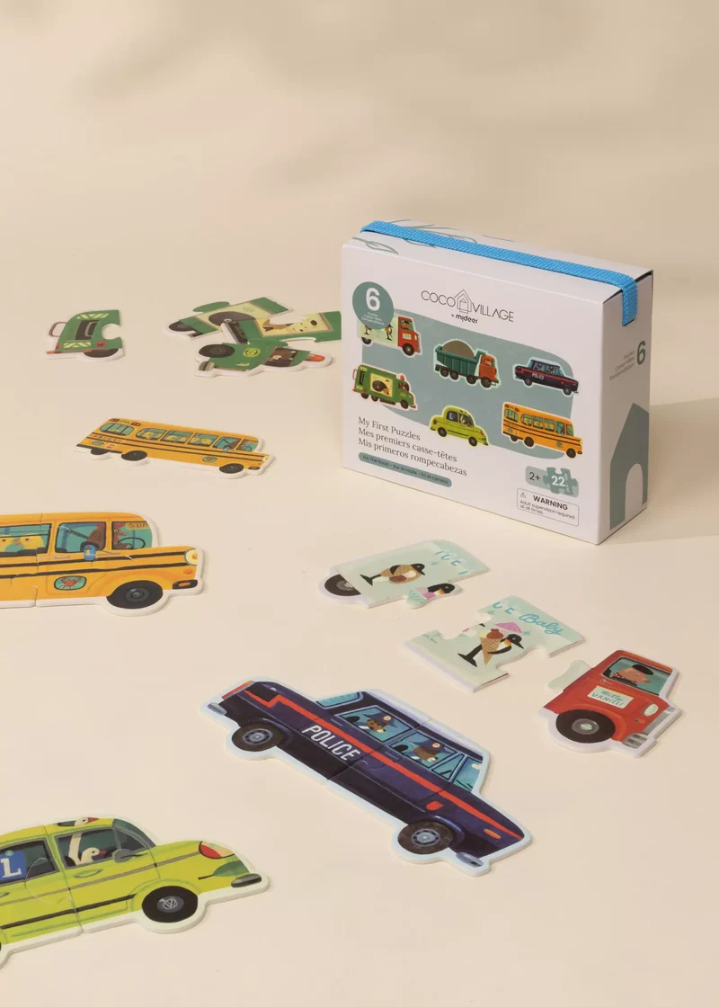 My first Puzzles - On the Road (6 puzzles)