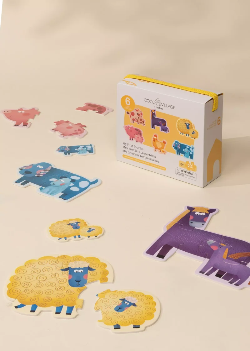 My first Puzzles - Farm Animals (6 puzzles)