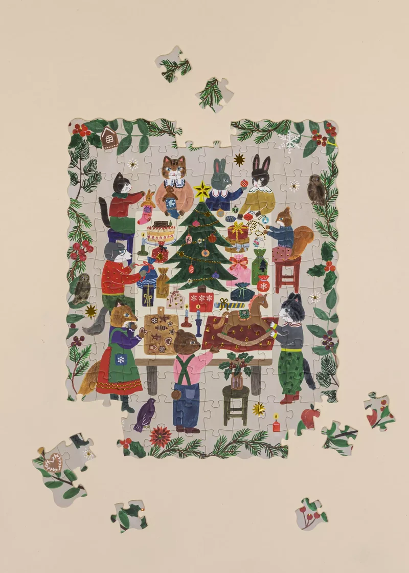 Holiday Puzzle - Gift Exchange - 120pcs
