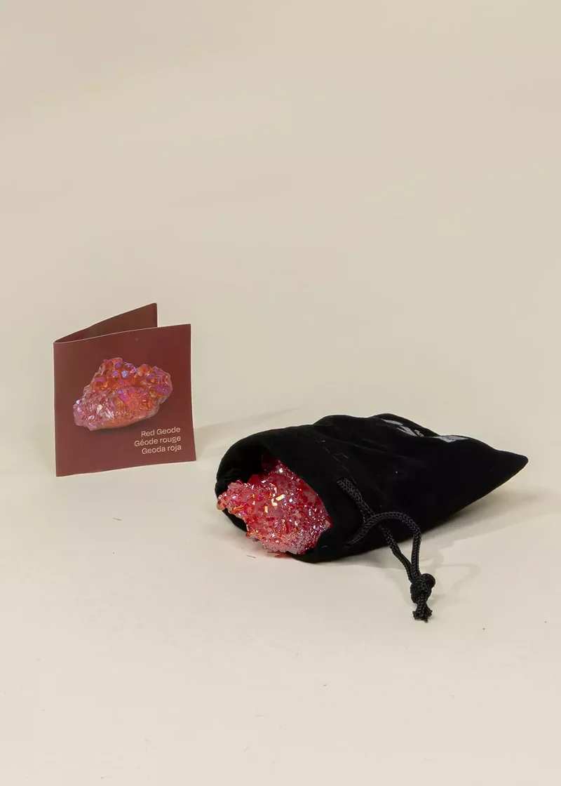 Collectible Mineral - Red Geode