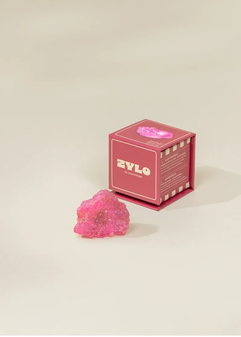 Collectible Mineral - Pink Geode