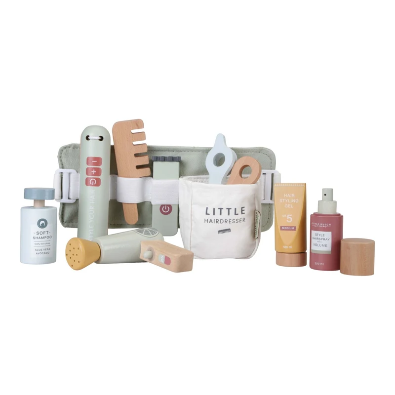Kit de coiffure en bois