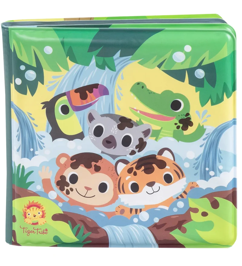 Livre de bain animaux de la jungle à nettoyer
