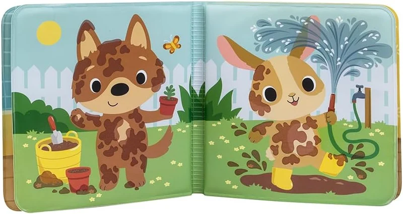 Livre de bain animaux de la ferme à nettoyer