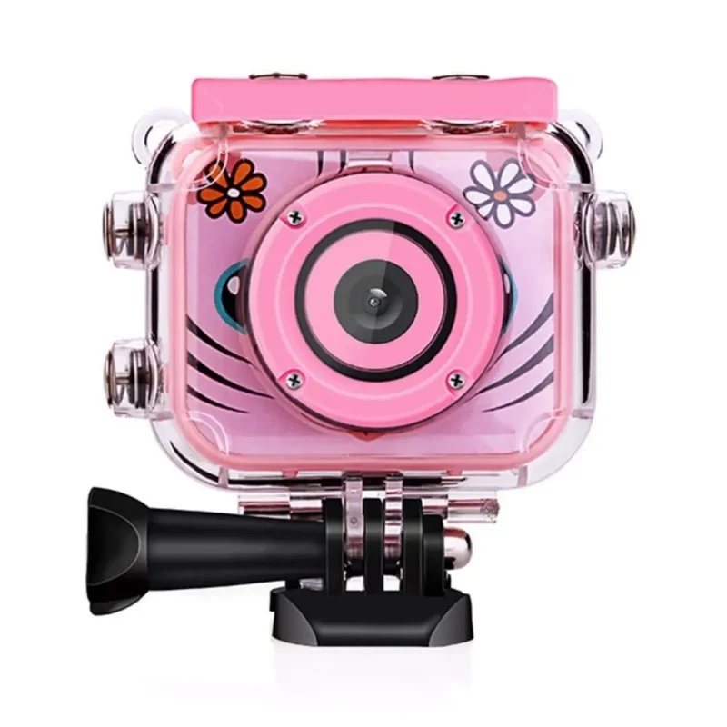 Appareil Photo Enfant Étanche Rose – ExploraCam™