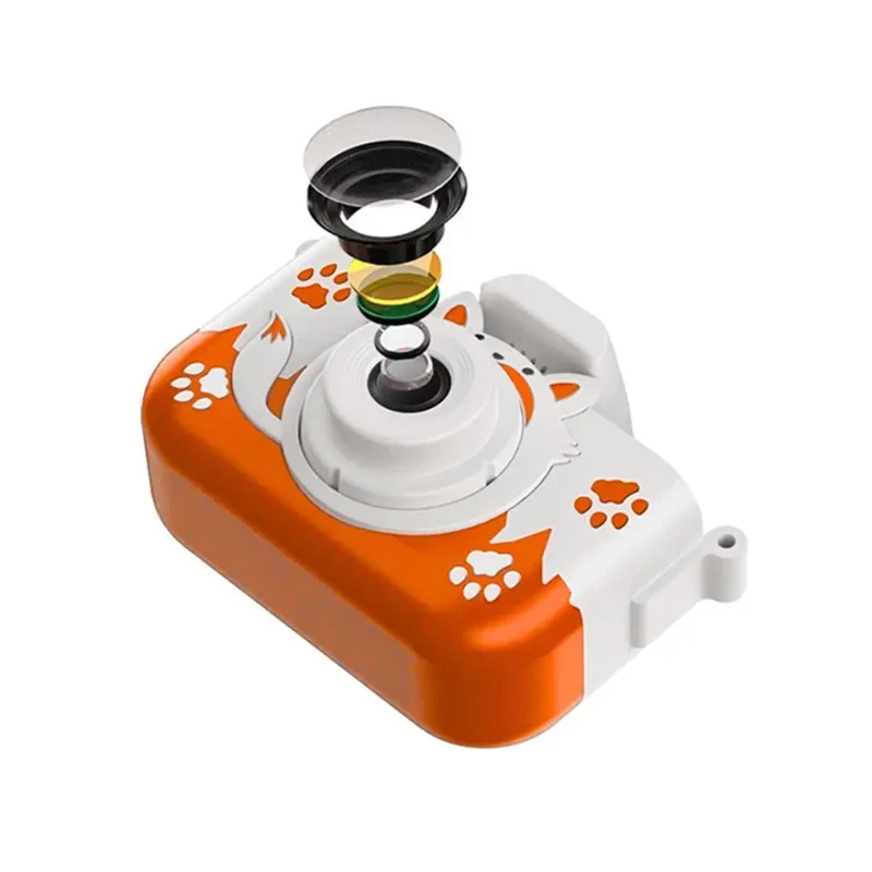 Appareil Photo Enfant Orange HD 40MP – PhotoFun Fox™