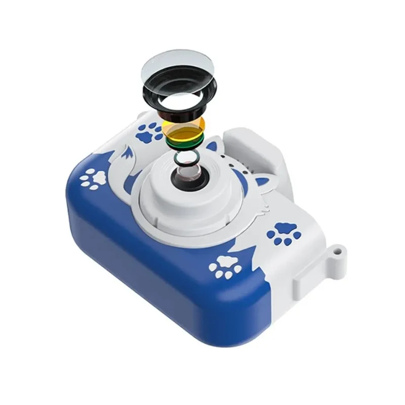 Appareil Photo Enfant Bleu HD 40MP – PhotoFun Fox™