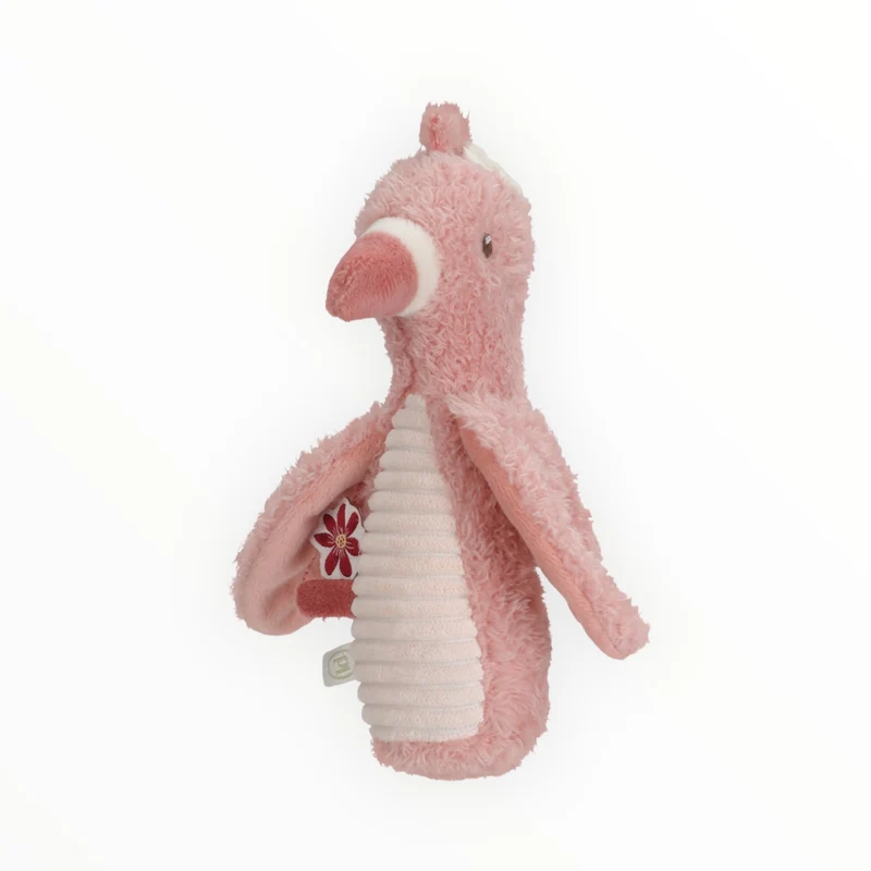 Hochet Safari Friends | Flamant rose
