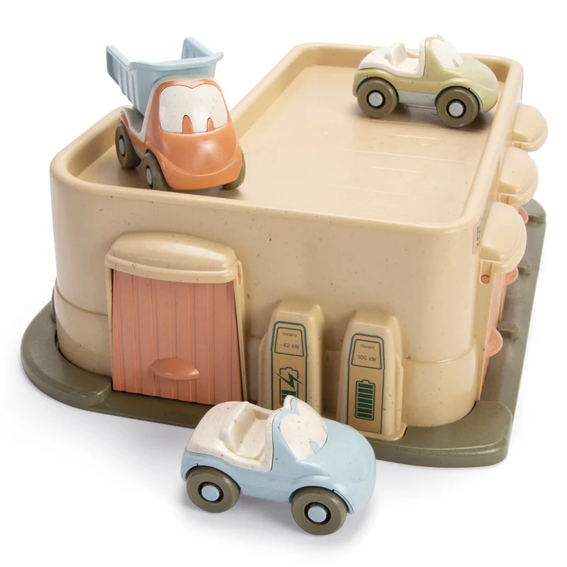 Garage à voitures en bioplastique