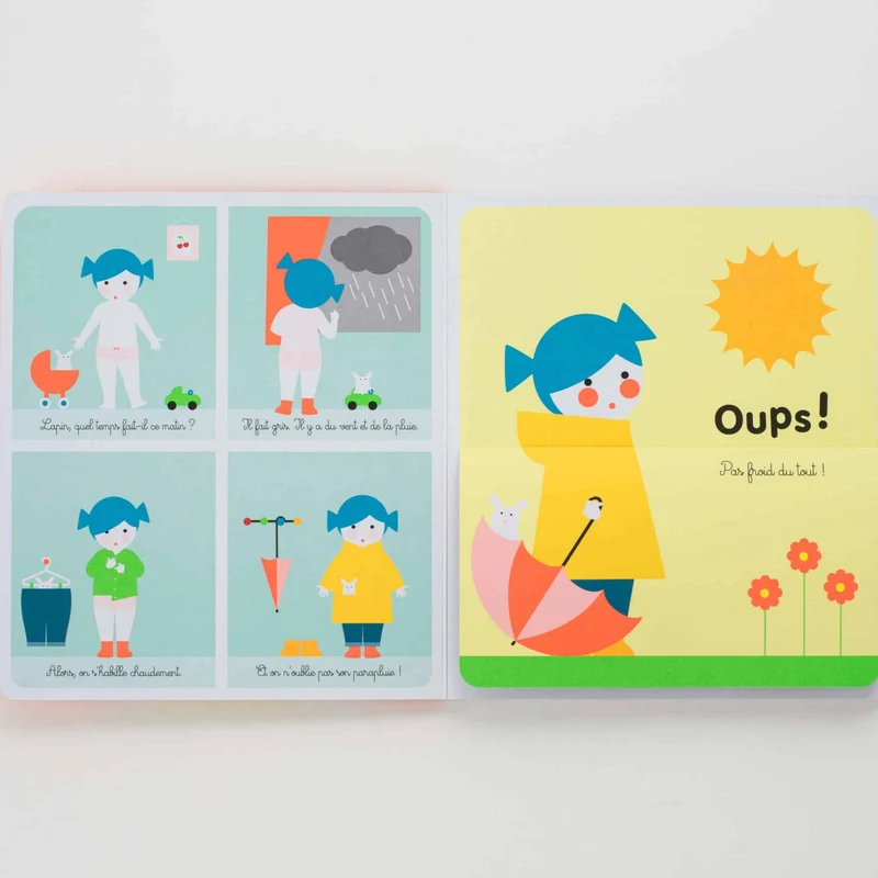 Livres à flaps Oups Mila !