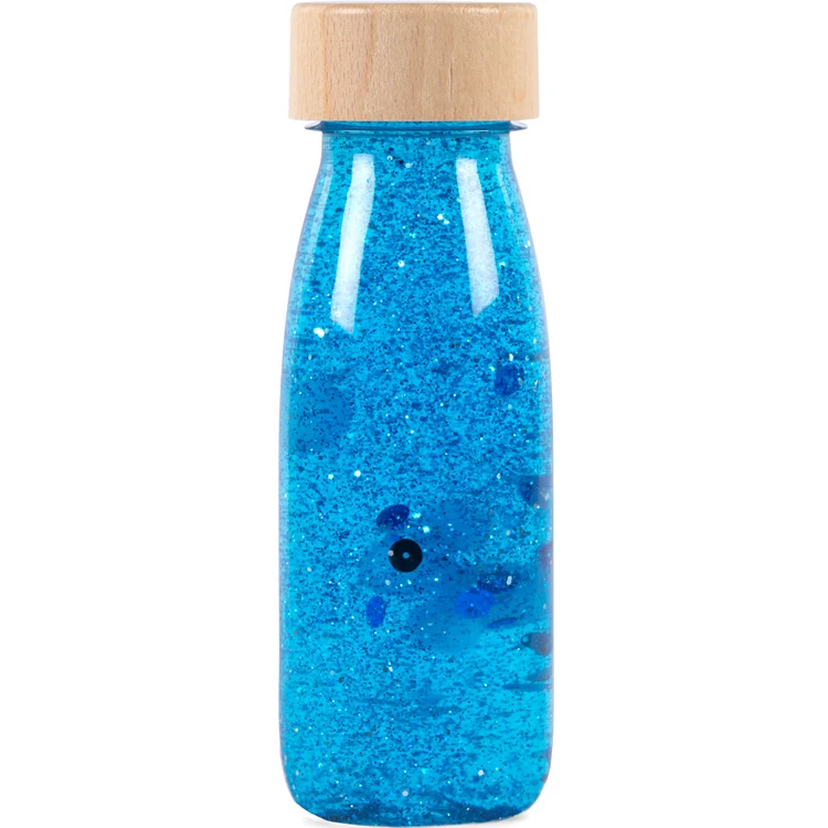 Bouteille sensorielle Float BLEUE - Petit boum