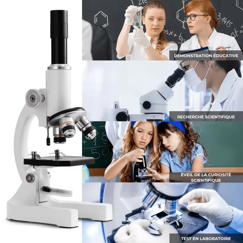 Microscope Enfant Avancé 2000x – Dès 6 Ans