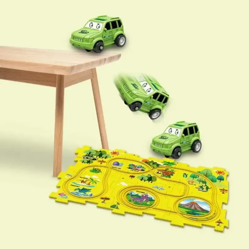 Circuit voiture enfant - RailCar Puzzel™