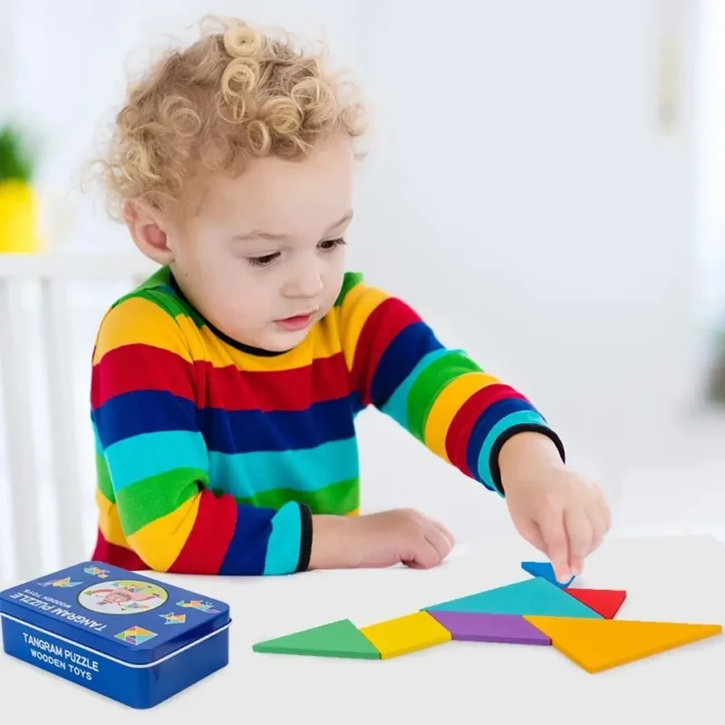 Tangram Montessori - Puzzle 3D créatif™