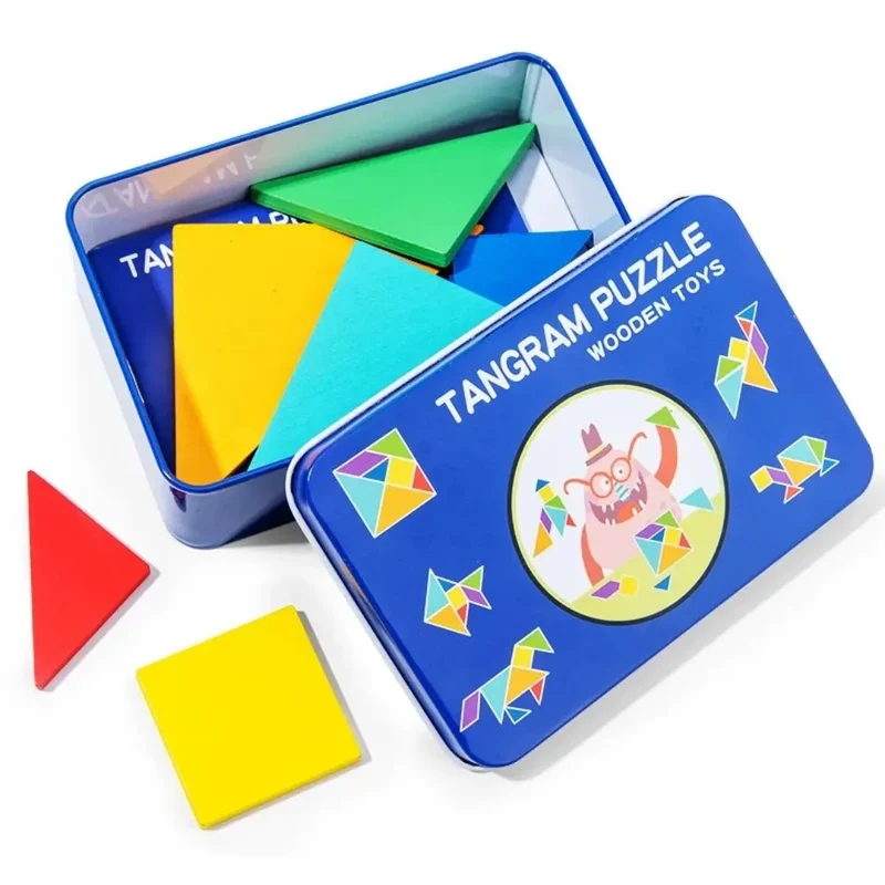 Tangram Montessori - Puzzle 3D créatif™
