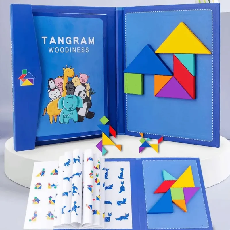 Tangram Montessori - Jeu magnétique TangramFun™