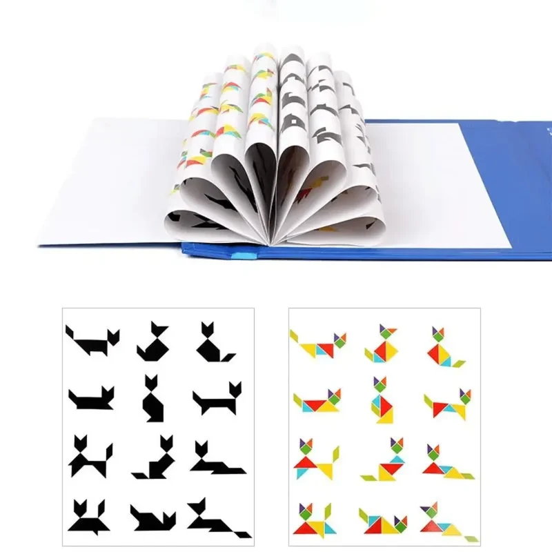 Tangram Montessori - Jeu magnétique TangramFun™