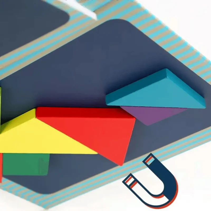 Tangram Montessori - Jeu magnétique TangramFun™