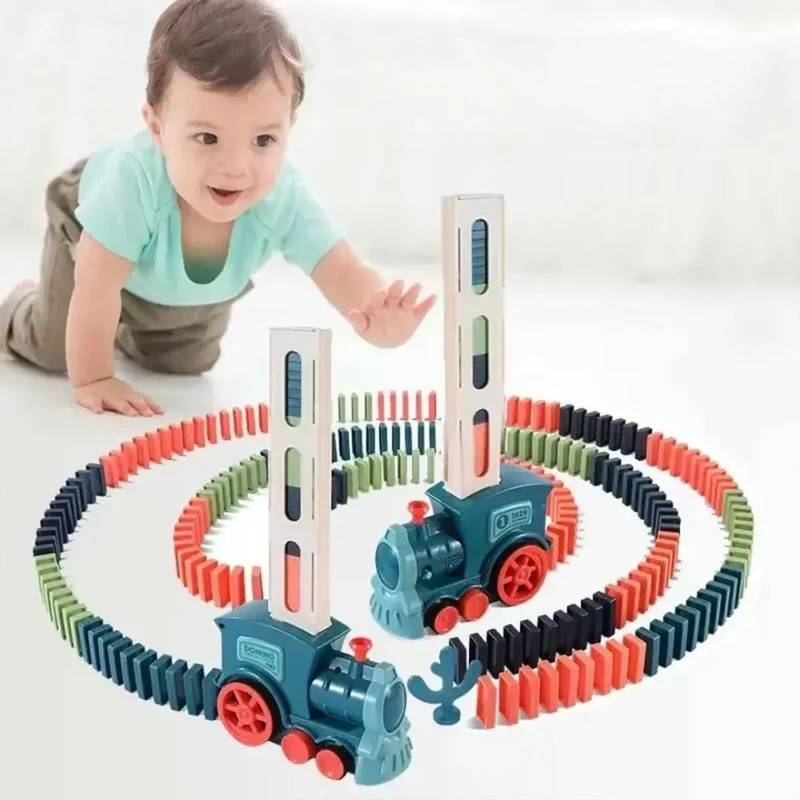 Circuit train - Train domino automatique