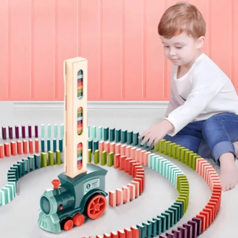 Circuit train - Train domino automatique