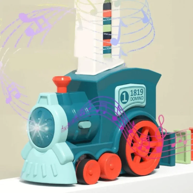 Circuit train - Train domino automatique