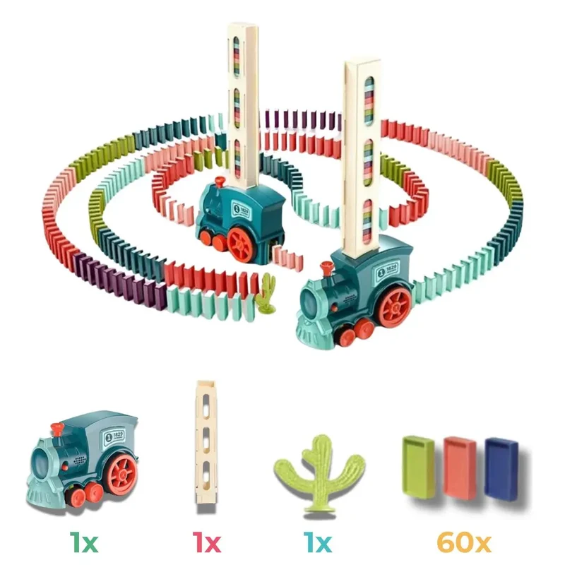 Circuit train - Train domino automatique