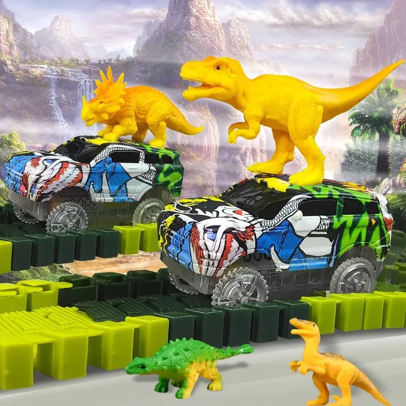 Circuit voiture enfant - DinoTrack™