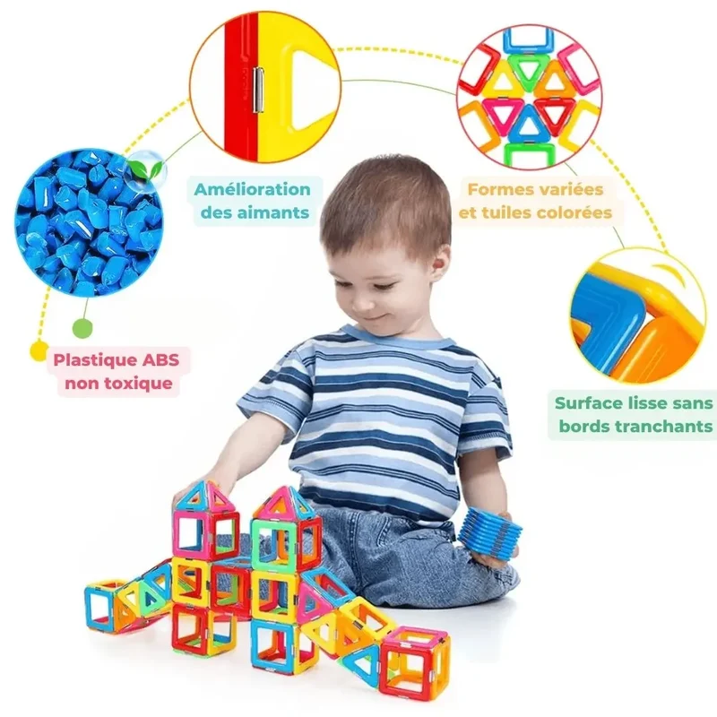 Jeu aimanté Montessori - Magniboom™
