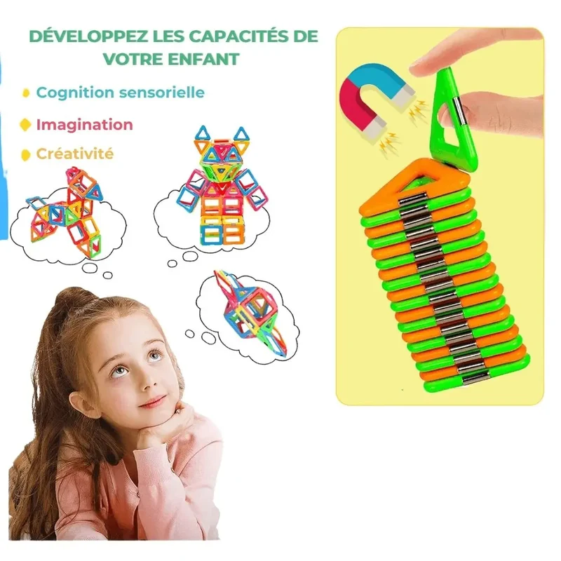 Jeu aimanté Montessori - Magniboom™
