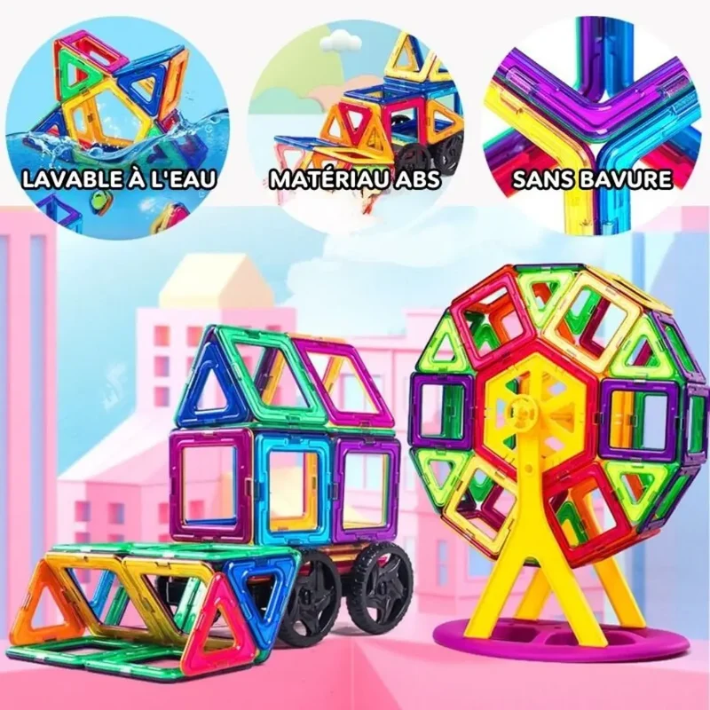 Jeu aimanté Montessori - MagneticTiles™