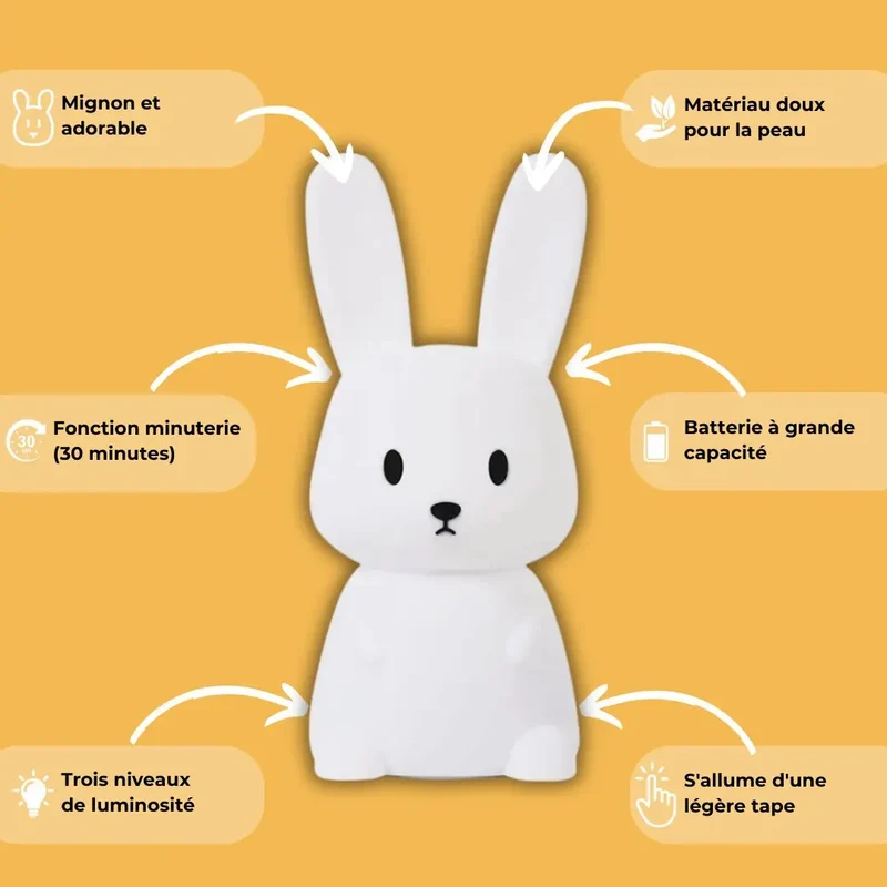Veilleuse enfant - Lapin™