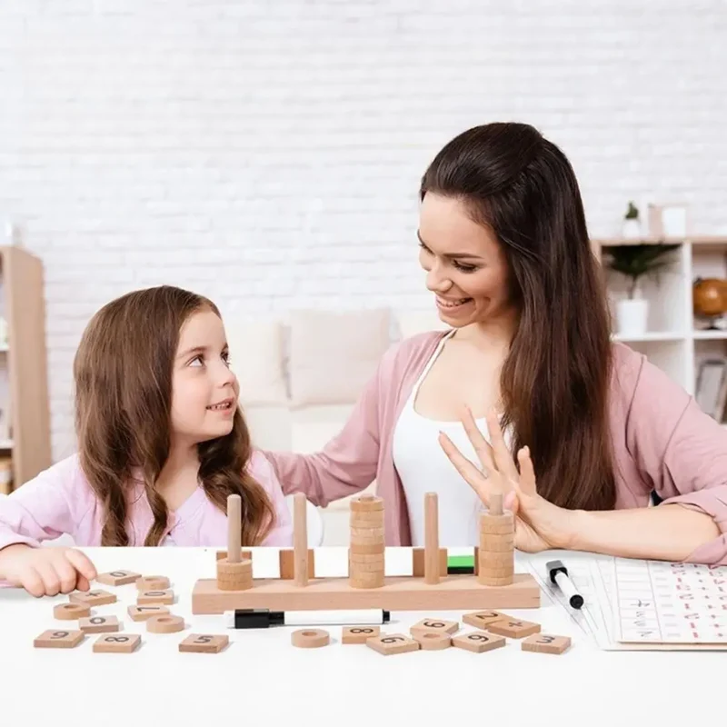 Jeu de calcul Montessori - Croque-Nombres™