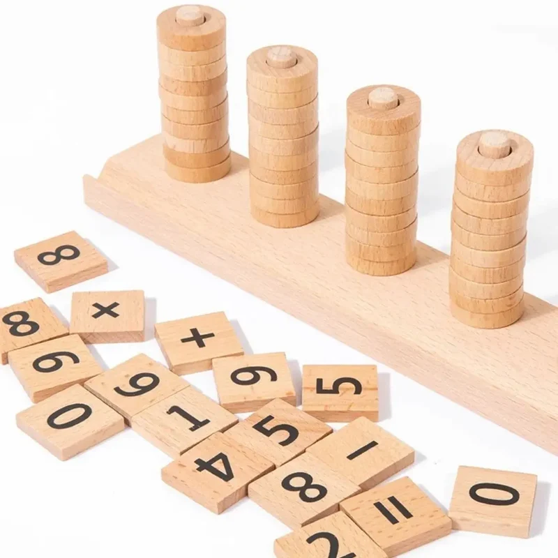 Jeu de calcul Montessori - Croque-Nombres™