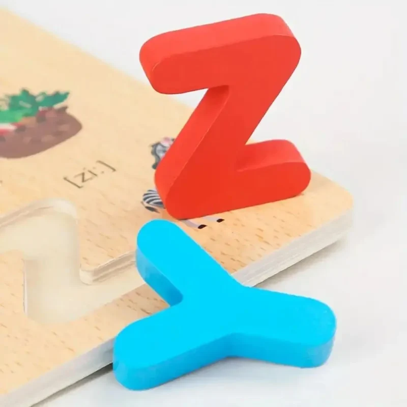 Puzzle Alphabet en Bois - ABCFun™