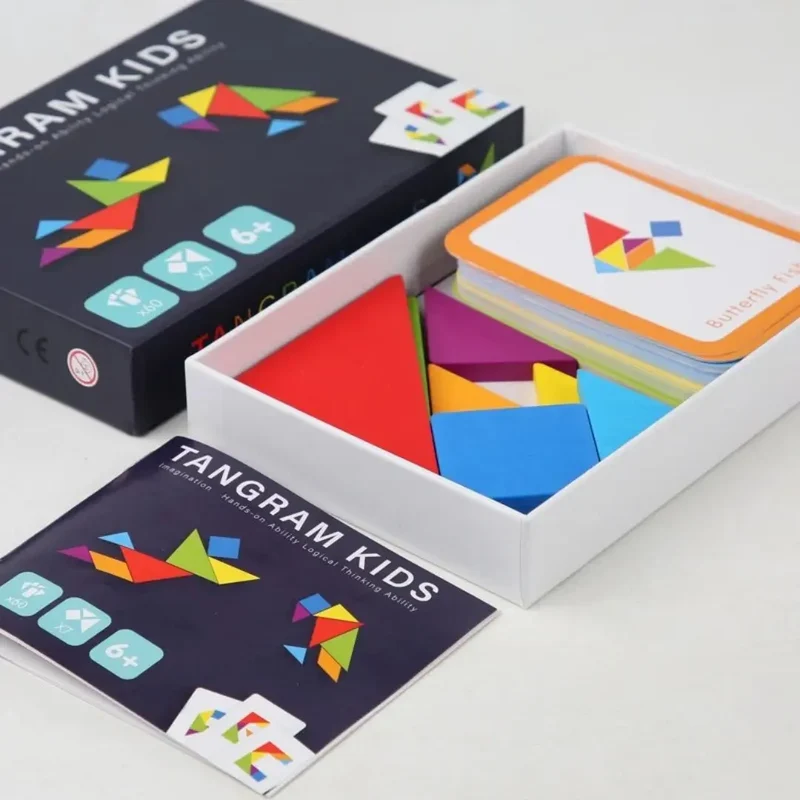 Tangram Montessori En Bois - Tangram Kids™