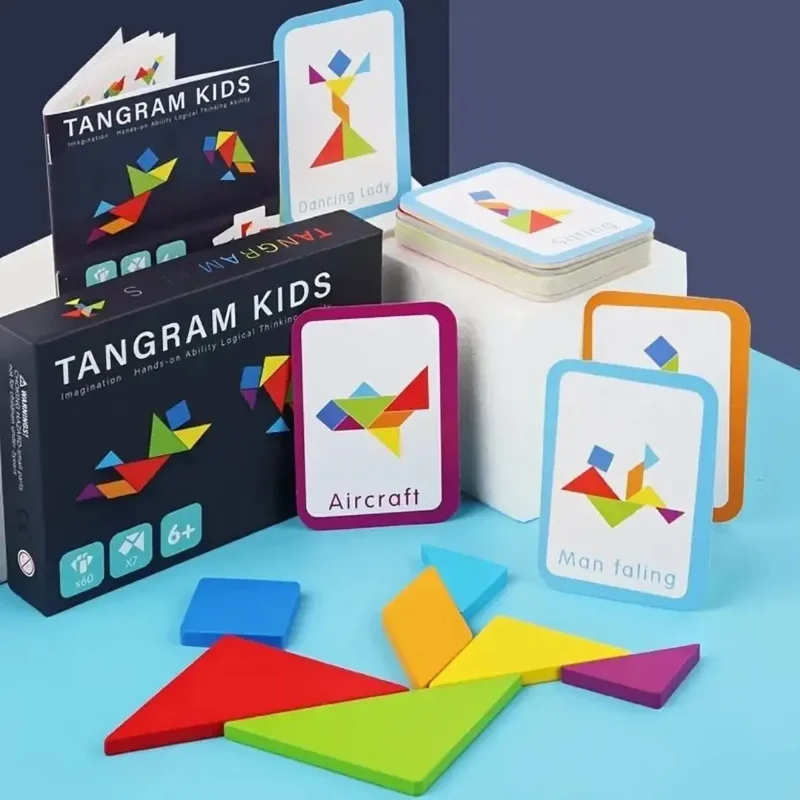 Tangram Montessori En Bois - Tangram Kids™