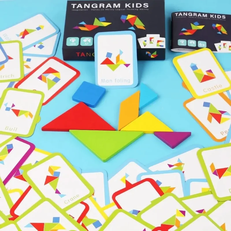 Tangram Montessori En Bois - Tangram Kids™