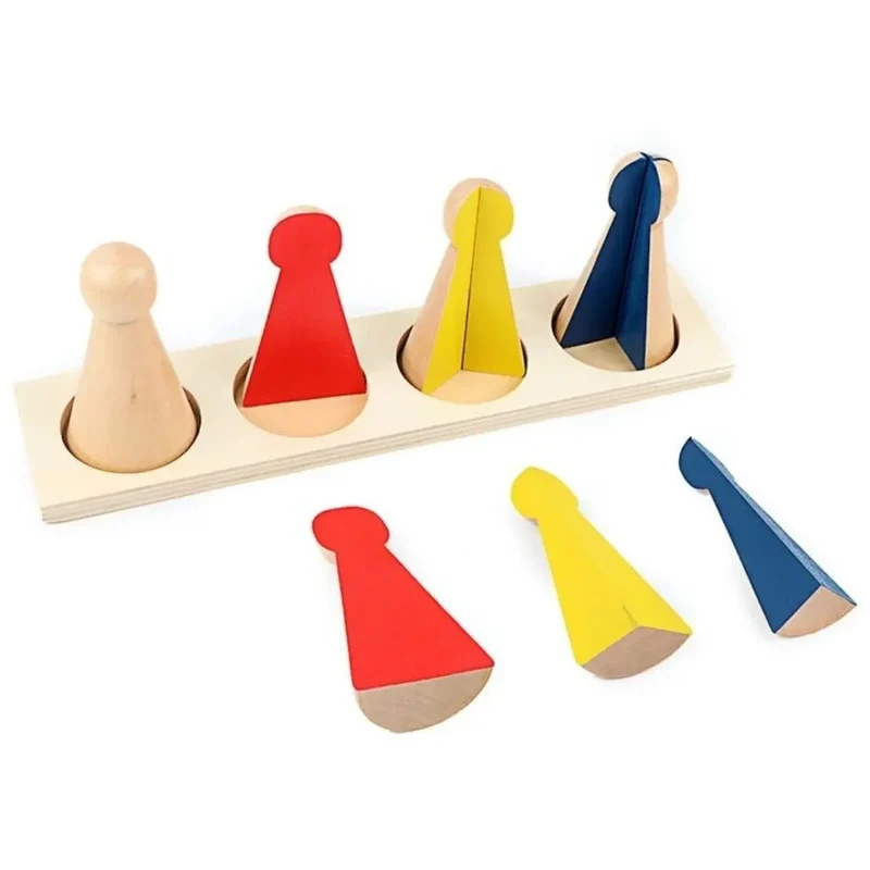 Jouet en Bois Montessori - FractionTower™